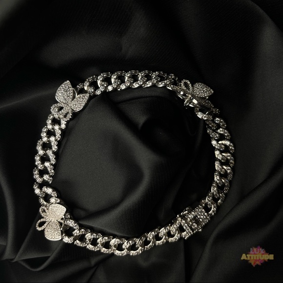 Butterfly anklet - Picture 3 of 7